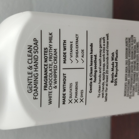 Bath & Body Works CHOCOLATE ORANGE/WHTE COCOA Foaming Hand Soap & Candle Set - Picture 2 of 6